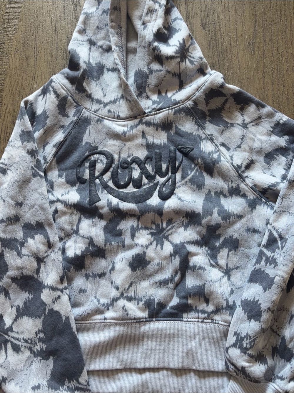 Roxy Light Blue Fleece Hoodie